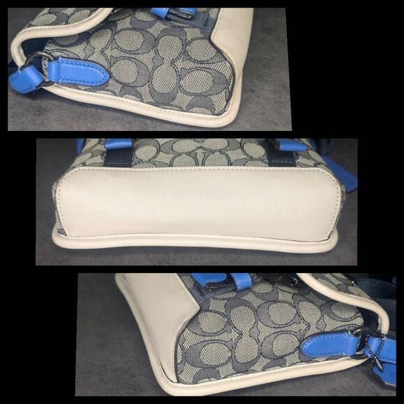 Coach Mens League Hybrid Crossbody In Signature C Jacquard - Picture 6 of 11